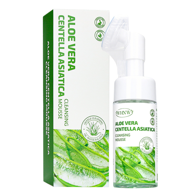  Mousse Nettoyante Aloe Vera Centella Asiatica