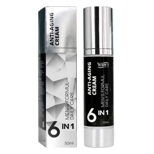 Creme facial anti-rugas masculino